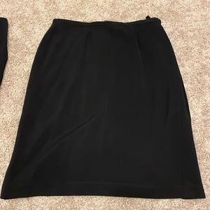 Valerie Stevens pleated business skirt